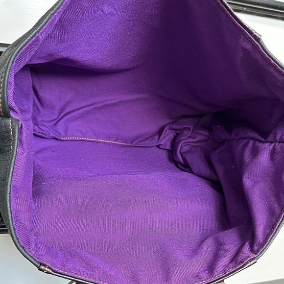 Lenniker Leathercraft Extra Large All Leather Tote Bag Croc Embossed travel - Picture 12 of 12